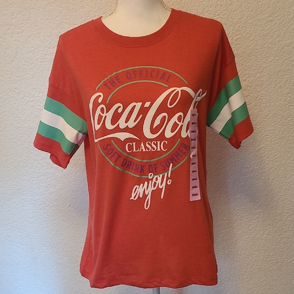 NWT Coca-Cola Adult Graphic Tee, Size S